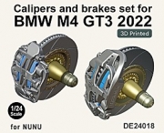 [사전 예약] DE24018 1/24 Calipers & Brakes for M4 GT3 for Nunu