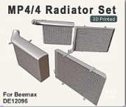 [사전 예약] DE12096 1/12 MP4/4 Radiator set for Beemax