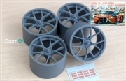 [사전 예약] ZR150 1/24 18 inch BMW M4 GT3 BBS Center lock rim set