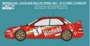[사전 예약] REJ0418 1/24 Transkit &ndash; Subaru Impreza 555 - Ypres Rally 1997 &ndash; Thiry / Prevot 1/24 for Hasegawa