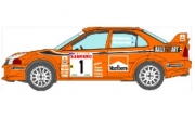 D1151 1/24 Mitsubishi Lancer EvoVI'99 additional logo decal [d1151]