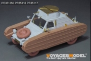 [사전 예약] PE351350B 1/35 WWII German Pkw.K1 Type 823 w/Fake Tracks Upgrade Set Includ wheels(MENG VS-017)