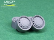 [사전 예약] 24P167 1/24 14 inch Alfa Romeo steel wheels with hubcap