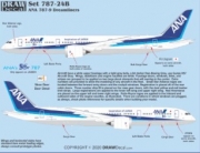 [사전 예약] 44-787-24B 1/144 ANA 787-9 Dreamliners