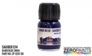 [사전 예약] ZP-1267/30 Sauber C14 Dark Blue Paint - 30ml