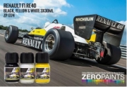 [사전 예약] ZP-1774 Renault F1 RE40 Paint Set 3x30ml