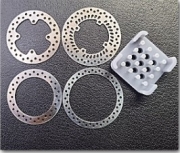 [사전 예약] D001 1/12 Honda XLR BAJA 1991 Brake Disc for Hasegawa