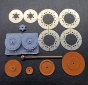 [사전 예약] D003 1/12 YAMAHA YZR500 1980 Brake set For Tamiya