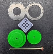 [사전 예약] D009 1/12 HONDA NC37 Steed VLS 98 Brake Set For Aoshima