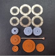 [사전 예약] D002 1/12 Kawasaki KR500 Brake set For Tamiya