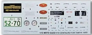 [사전 예약] MS037 1/12 MOTO GUZZI V10 CENTAURO Decals for Tamiya 14069
