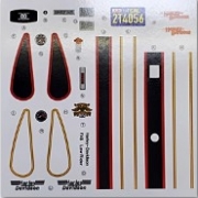 [사전 예약] MS018 1/12 Harley Davidson FXS Low Rider Decals for IMAI