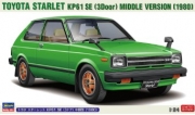 [사전 예약] HSG20761 1/24 Toyota Starlet KP61 SE (3 Door) Mid-Term Model (1980)