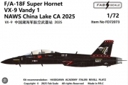 FD72073 1/72 F/A-18F Super Hornet VX-9 Vandy 1  NAWS China Lake CA 2025