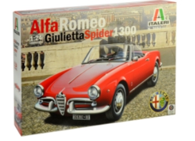 [사전 예약] 3653 1/24 Alfa Romeo Giulietta Spider 1300