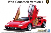[사전 예약] AOS20206 1/24 '75 Wolf Countach Version 1