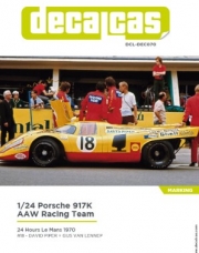 [사전 예약] DCL-DEC070 1/24 Porsche 917K Team AAW Racing sponsored by Sandeman - 24 Hours Le Mans 1970