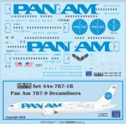 [사전 예약] 44-787-01B 1/144 Pan Am 787-9 Dreamliners FLIGHT OF FANCY