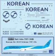 [사전 예약] 44-787-36B 1/144 Korean Air 787-10 Dreamliners 2025 Scheme