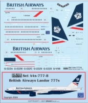 [사전 예약] 44-777-8 1/144 British Airways Landor 777s