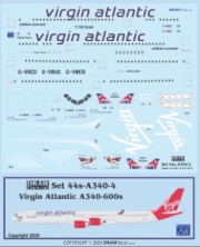 [사전 예약] 44-A340-4 1/144 Virgin Atlantic A340-600s