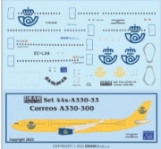 [사전 예약] 44-A330-33 1/144 Iberjet / Correos A330-300