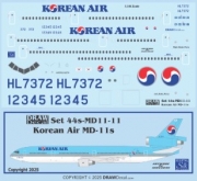 [사전 예약] 44-MD11-11 1/144 Korean Air MD11s