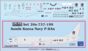 [사전 예약] 20-737-199 1/200 South Korea P-8A Poseidons