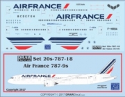 [사전 예약] 20-787-18 1/200 Air France 787-9 Dreamliners