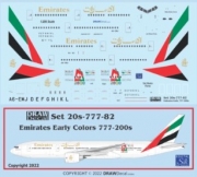[사전 예약] 20-777-82 1/200 Emirates Early 777-200s