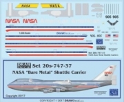 [사전 예약] 20-747-37 1/200 NASA Bare Metal Shuttle Carrier 747