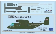 [사전 예약] 72-V22-1 1/72 USMC HMX-1 Presidential Ospreys