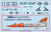 [사전 예약] 72-F106-1 1/72 Edwards F-106A 56-0467 Record Setter