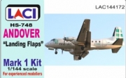 [사전 예약] LAC144172 1/144 HS 748 Andover Landing Flaps for Mark 1 Kit