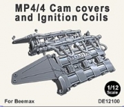 [사전 예약] DE12100 1/12 MP4/4 Cam covers and Ignition Coils for Beemax