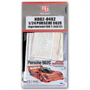 [사전 예약] HD02-0482 1/24 Porsche 962C Jagermeister For T (24372)（PE+Metal parts+Resin）