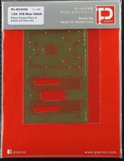 PL-E24006 1/24 918 Rear Hatch Mesh Photo Etched Detail-up Parts set for Revell
