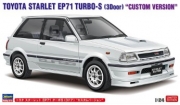 [사전 예약] HSG20777 1/24 Toyota Starlet EP71 Turbo S (3-door) Custom Version