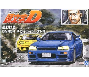 [사전 예약] AOS05733 1/24 Initial D: Kozo Hoshino BNR34 Skyline GT-R