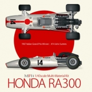 [사전 예약 수량이 매우 적습니다] K343 1/43 Honda RA300 1967 Italian GP / U.S. GP / Mexican GP / Surtees