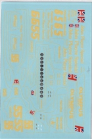 [사전 예약] MSMD158A 1/20 Lotus 79 1978 Sponsor Decal for hasegawa & Tamiya