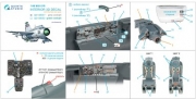 [사전 예약] QD+48551 1/48 MiG-21R (grey cockpit panels) 3D-Printed & coloured Interior on decal paper (Eduard) (with 3D-printed resin parts)