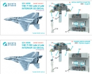 [사전 예약] QDS-48598 1/48 F-15C Late/F-15J Late 3D-Printed & coloured Interior on decal paper (Hasegawa) (Small version)