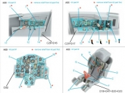 [사전 예약] QD72209 1/72 MiG-25RBF 3D-Printed & coloured Interior on decal paper (ICM)