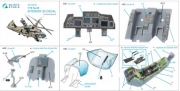 [사전 예약] QD72236 1/72 Ka-52 3D-Printed & coloured Interior on decal paper (Dream Model)