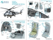 [사전 예약] QD48629 1/48 Mi-35 3D-Printed & coloured Interior on decal paper (Trumpeter)