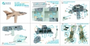 [사전 예약] QD+32263 1/32 Tornado GR.1 3D-Printed & coloured Interior on decal paper (Revell) (with 3D-printed resin parts)