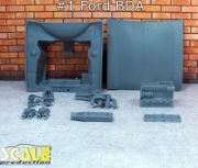 [사전 예약] SPTK24057 1/24 Ford Escort 1 BDA engine bay for Belkits