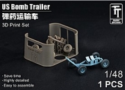 [사전 예약] DJUS00003 1/48 US Bomb Trailer
