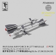 [사전 예약] FD480002 1/48 Russian R-27T Missile (2 pcs)